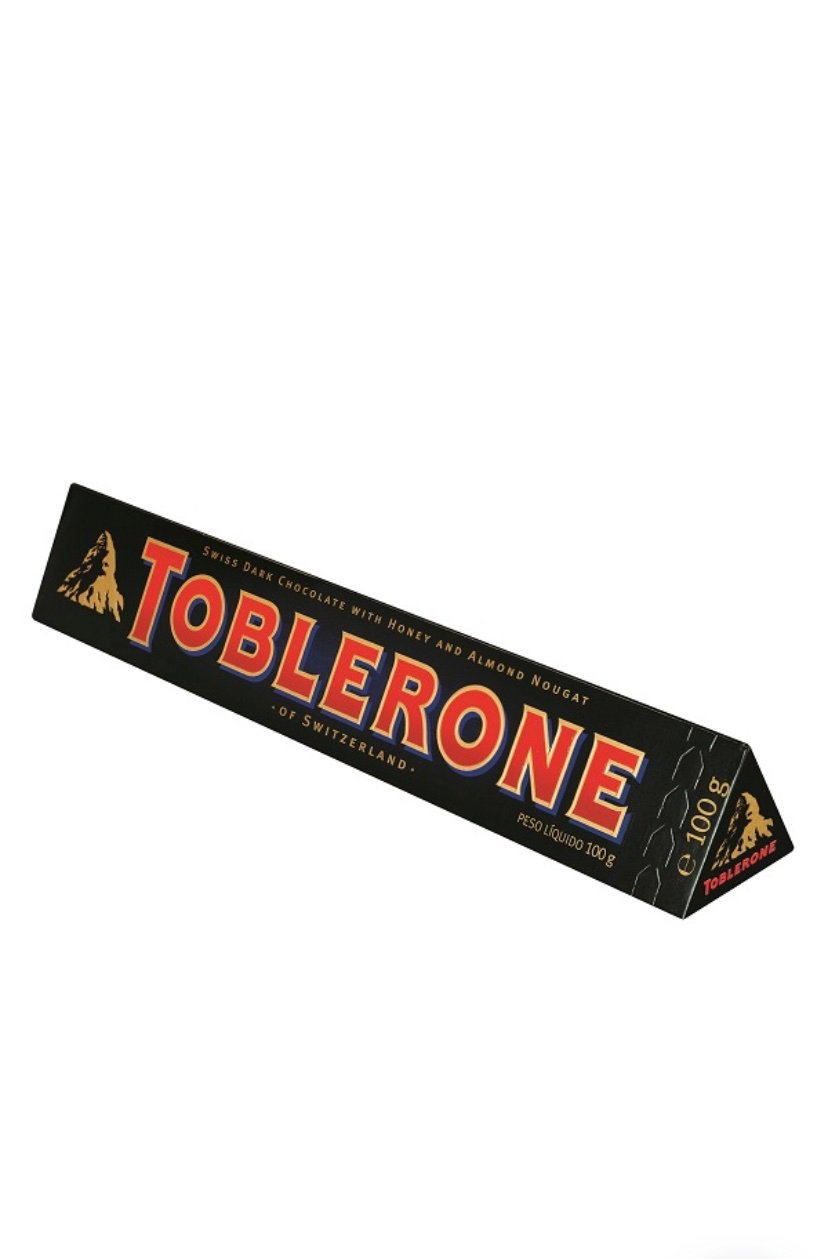 Toblerone black bar 100g