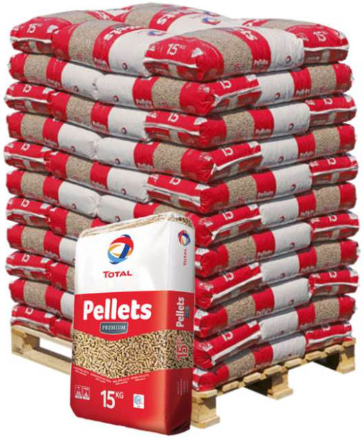 Total Pellet Premium wood pellets