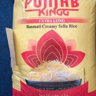 Pallet Basmati rice from Punjab – WINGED BULL – 500g